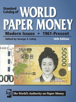 cover image of Standard Catalog of World Paper Money